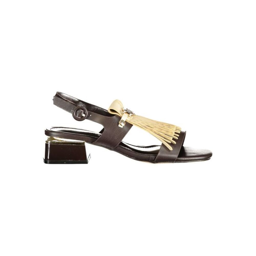 Laura Biagiotti Brown Polyurethane Women's Women's Sandal